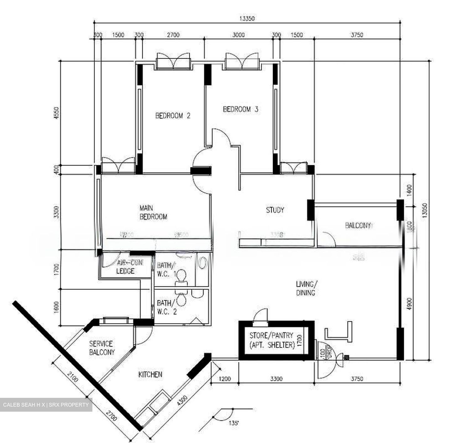 Blk 302C Anchorvale Court (Sengkang), HDB Executive #637783541